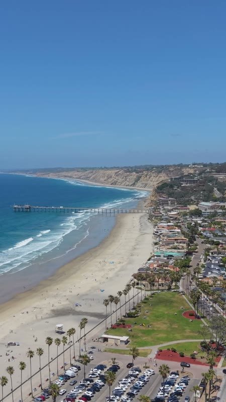 La Jolla Shores Aerial Drone Photo 7-1 (Vertical)