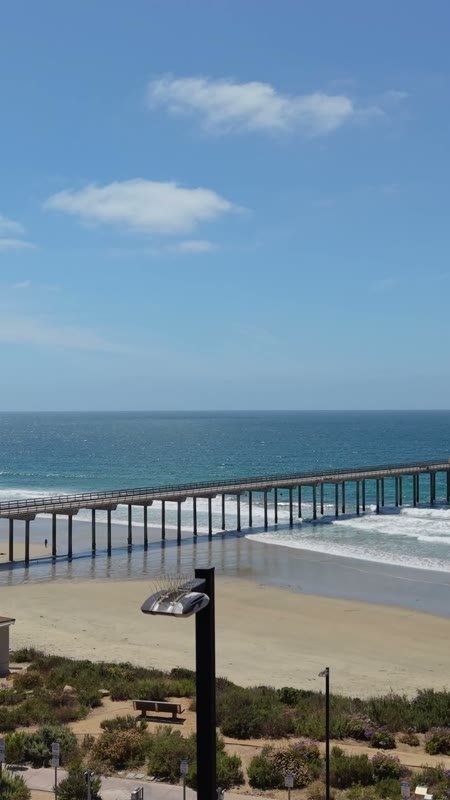 La Jolla Shores Aerial Drone Photo 8-1 (Vertical)
