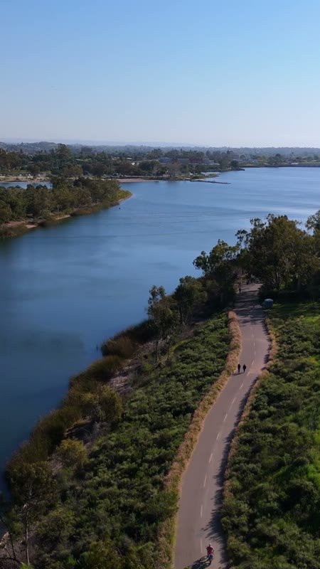 Lake Murray Aerial Drone View 1 (Vertical)