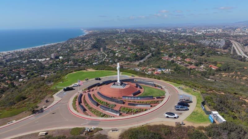 Mount Soledad Aerial Drone Photo 2-2