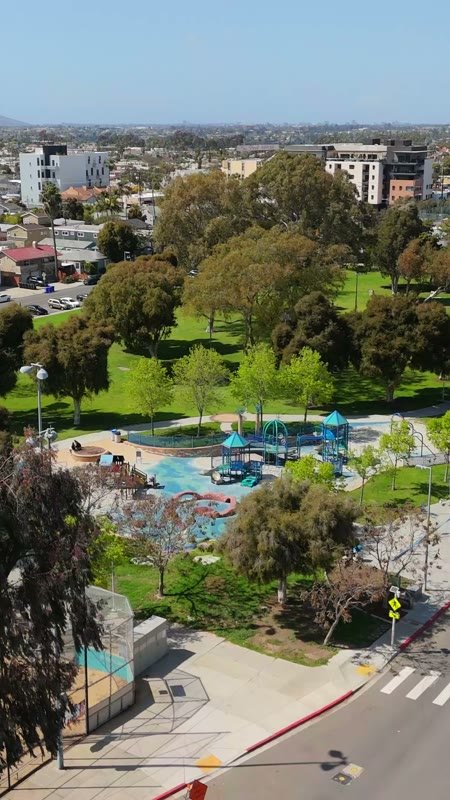 North Park Aerial Drone Photo 11-1 (Vertical)