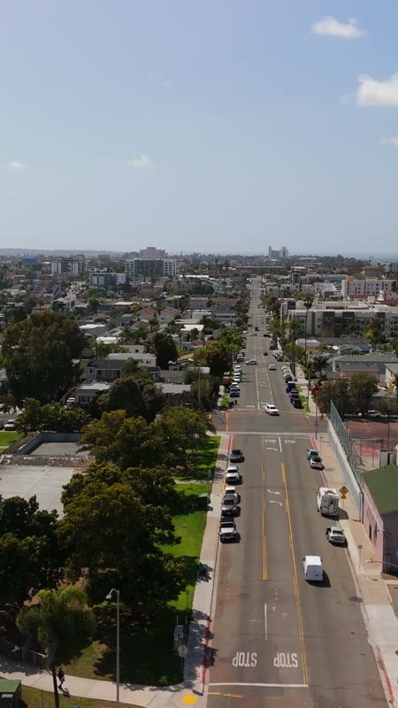 North Park Aerial Drone Photo 13-1 (Vertical)