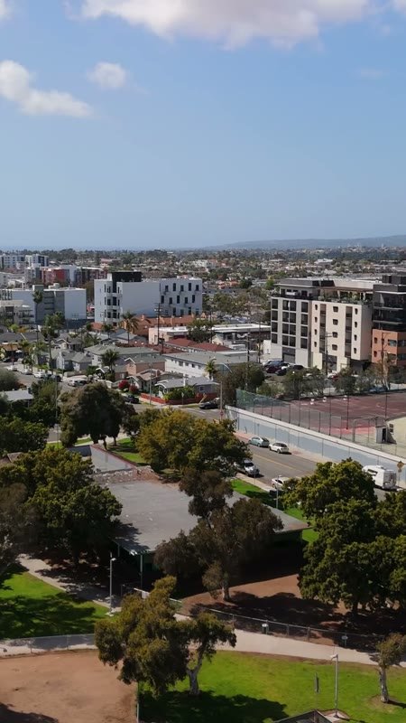 North Park Aerial Drone Photo 13-2 (Vertical)