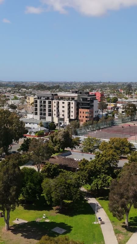 North Park Aerial Drone Photo 13-3 (Vertical)