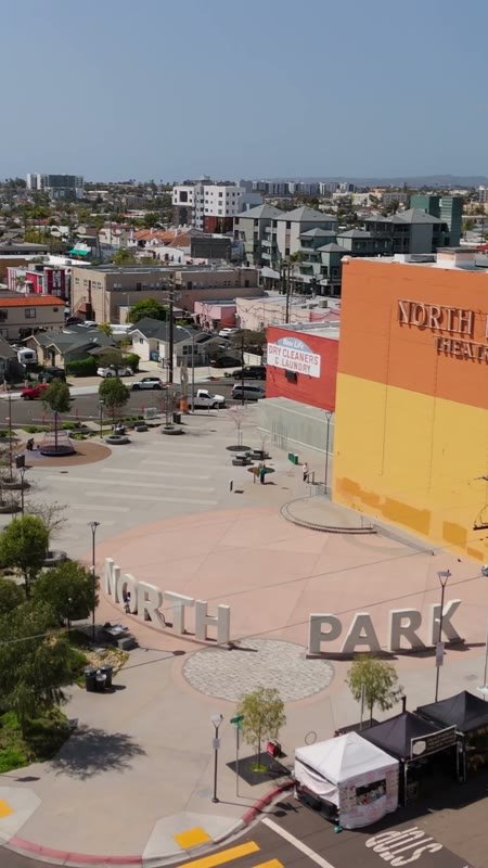 North Park Aerial Drone Photo 4-1 (Vertical)