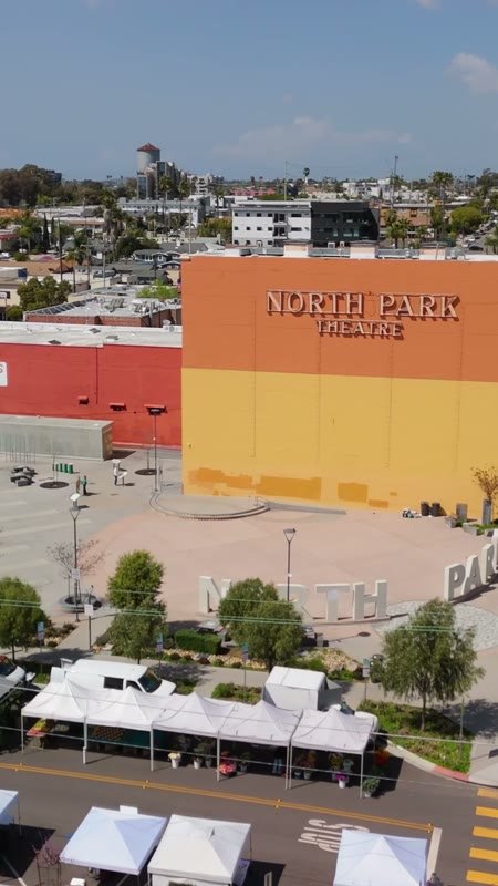 North Park Aerial Drone Photo 4-3 (Vertical)