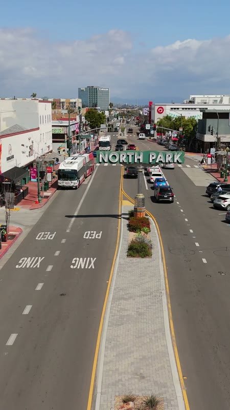 North Park Aerial Drone Photo 6-1 (Vertical)