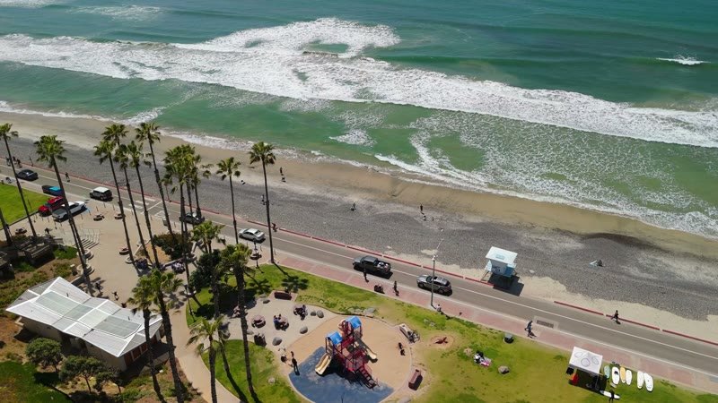 Oceanside Aerial Drone View 11