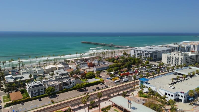 Oceanside Aerial Drone View 2