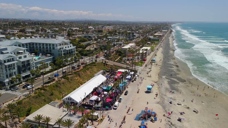 Oceanside Aerial Drone View 5