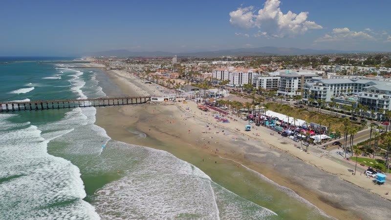 Oceanside Aerial Drone View 7
