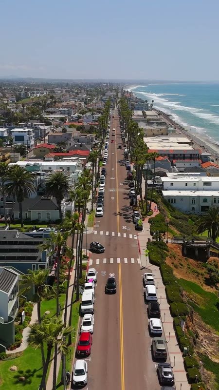 Oceanside Aerial Drone Photo 12-3 (Vertical)