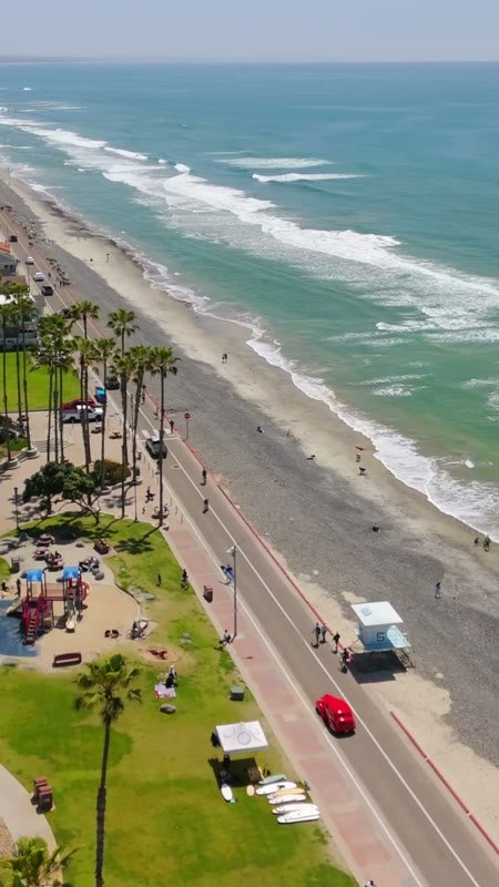 Oceanside Aerial Drone Photo 15-3 (Vertical)