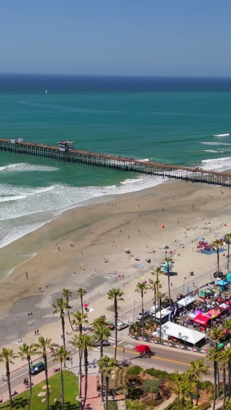 Oceanside Aerial Drone Photo 17-2 (Vertical)