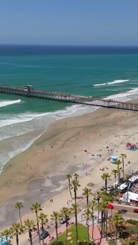 Oceanside Aerial Drone Photo 17-3 (Vertical)