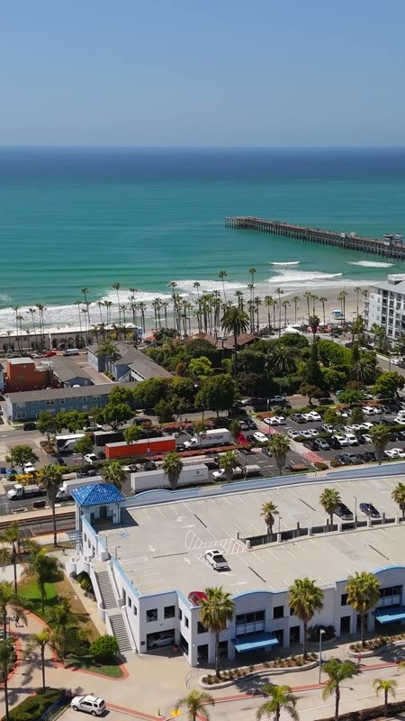 Oceanside Aerial Drone Photo 3-4 (Vertical)