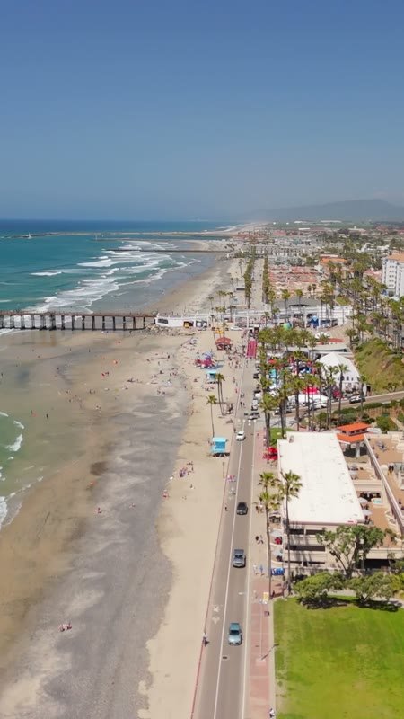 Oceanside Aerial Drone Photo 8-2 (Vertical)