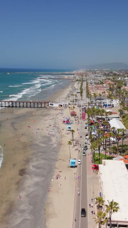 Oceanside Aerial Drone Photo 8-3 (Vertical)