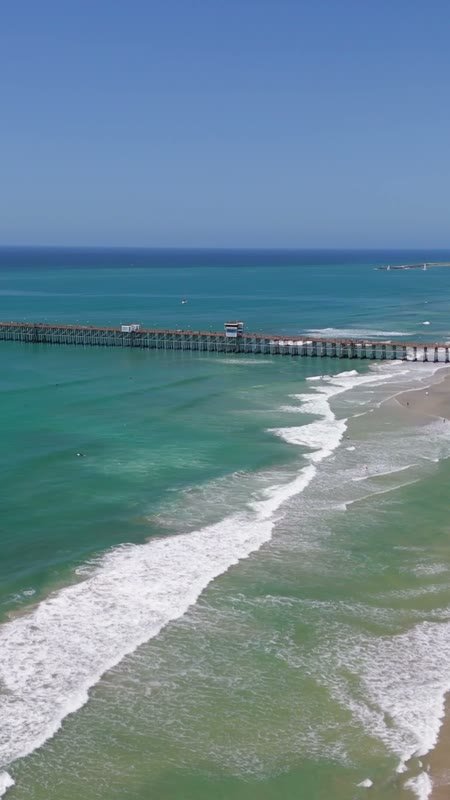 Oceanside Aerial Drone Photo 9-2 (Vertical)