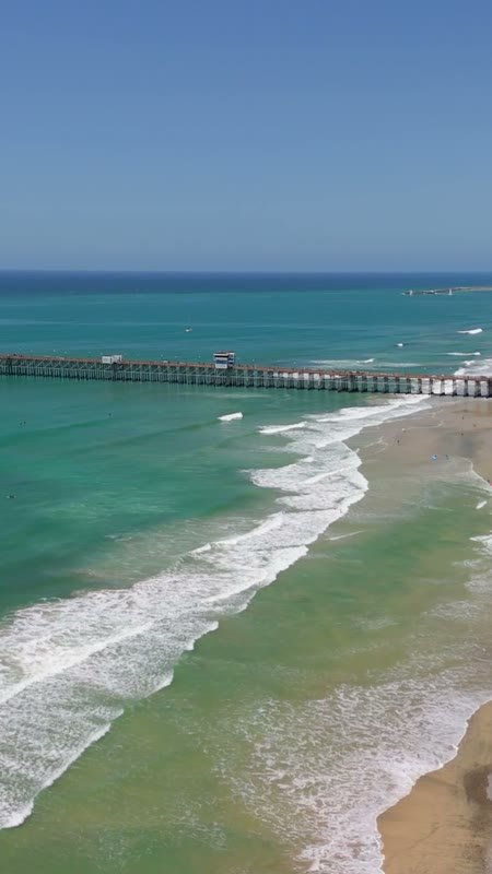 Oceanside Aerial Drone Photo 9-3 (Vertical)