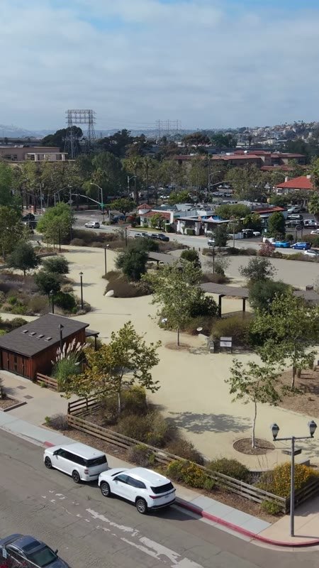 Old Town San Diego Aerial Drone View 13 (Vertical)
