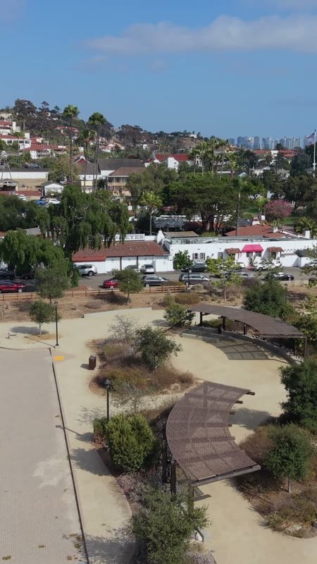 Old Town San Diego Aerial Drone View 14 (Vertical)