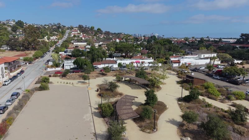 Old Town San Diego Aerial Drone View 14