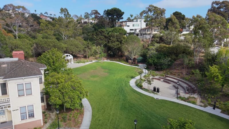 Old Town San Diego Aerial Drone View 20