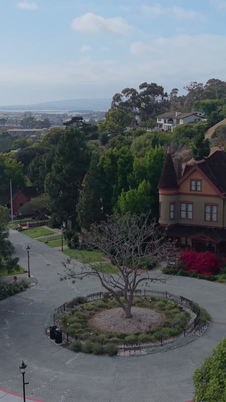 Old Town San Diego Aerial Drone View 21 (Vertical)