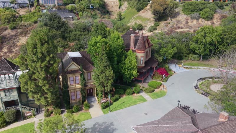 Old Town San Diego Aerial Drone View 23