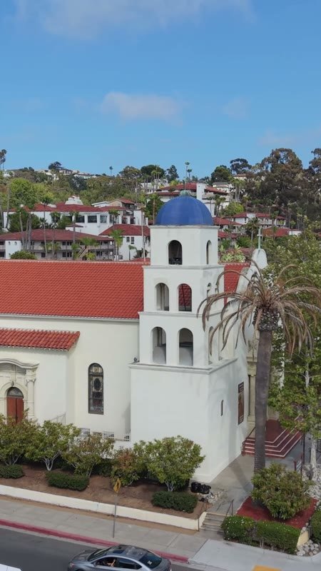 Old Town San Diego Aerial Drone View 7 (Vertical)