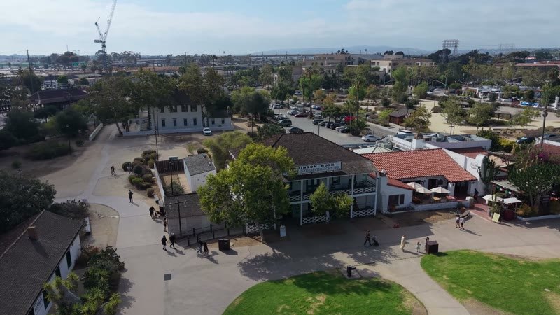 Old Town San Diego Aerial Drone Photo 53