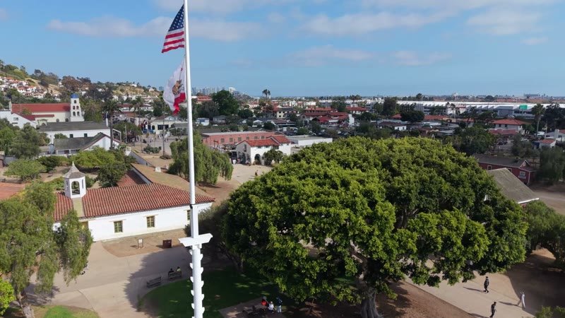Old Town San Diego Aerial Drone Photo 77