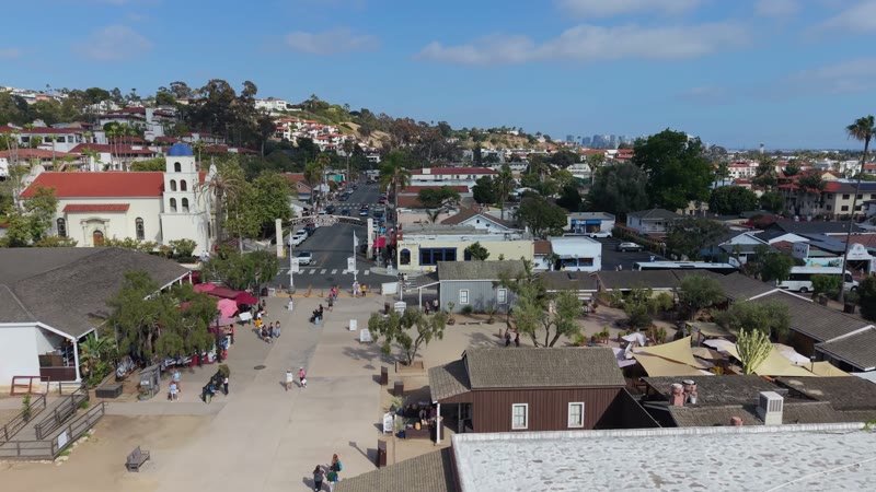 Old Town San Diego Aerial Drone Photo 84