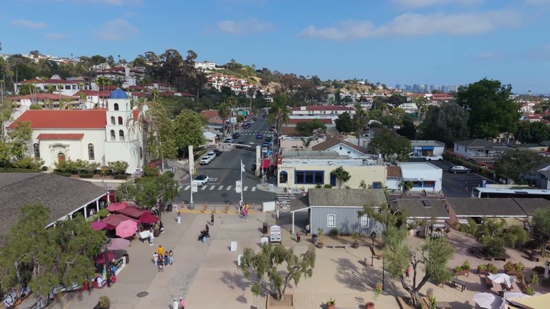 Old Town San Diego Aerial Drone Photo 85