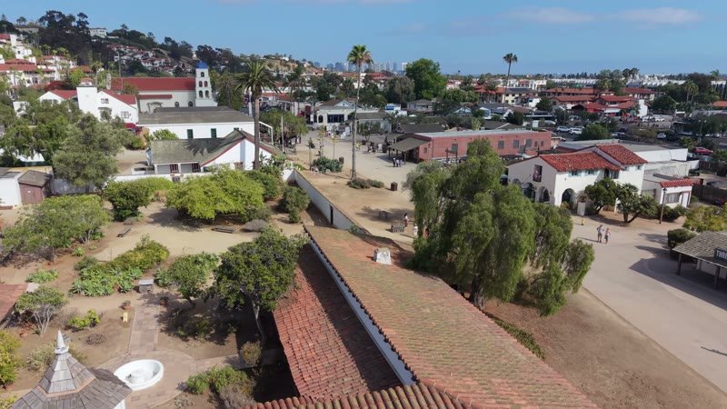 Old Town San Diego Aerial Drone Photo 95