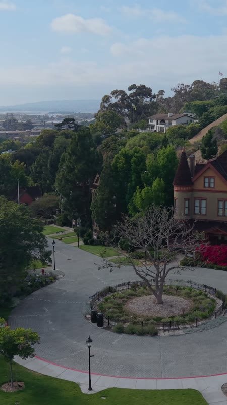 Old Town San Diego Aerial Drone Photo 108 (Vertical)