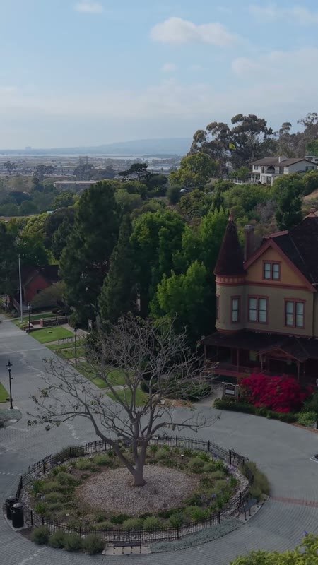 Old Town San Diego Aerial Drone Photo 110 (Vertical)