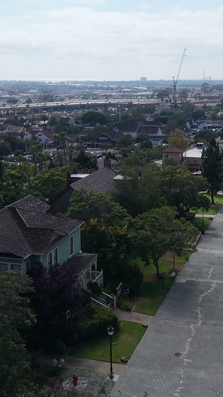 Old Town San Diego Aerial Drone Photo 114 (Vertical)
