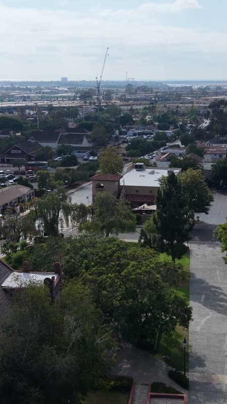 Old Town San Diego Aerial Drone Photo 117 (Vertical)