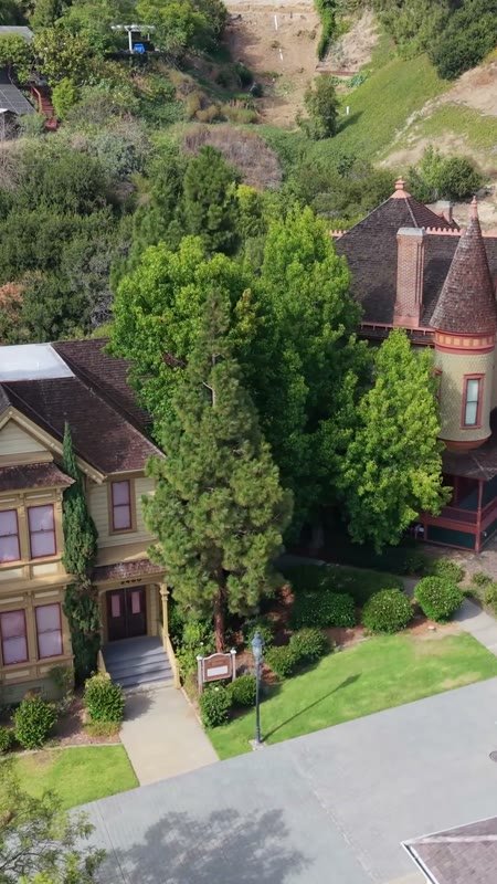 Old Town San Diego Aerial Drone Photo 119 (Vertical)