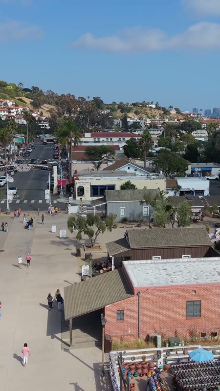 Old Town San Diego Aerial Drone Photo 83 (Vertical)