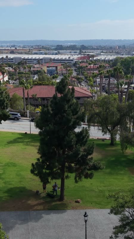 Old Town San Diego Aerial Drone Photo 96 (Vertical)