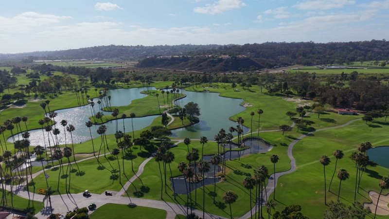 Rancho Santa Fe Aerial Drone View 1