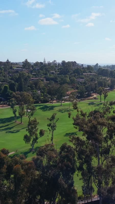 Rancho Santa Fe Aerial Drone View 10 (Vertical)