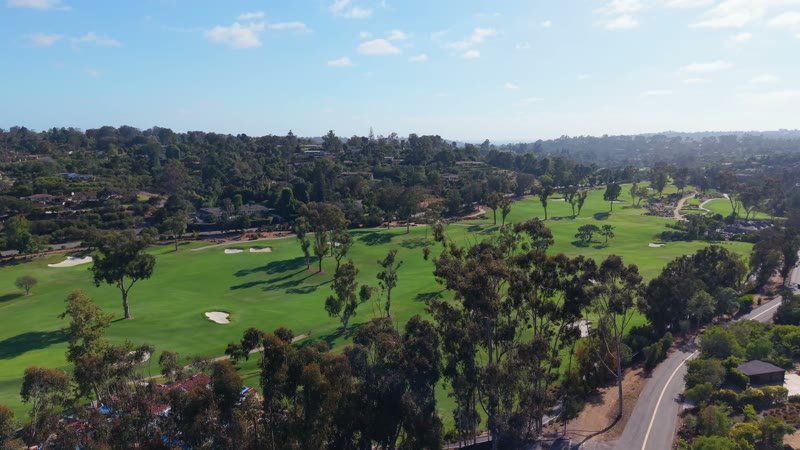 Rancho Santa Fe Aerial Drone View 10