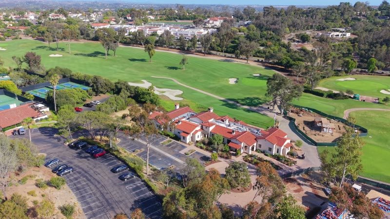 Rancho Santa Fe Aerial Drone View 12