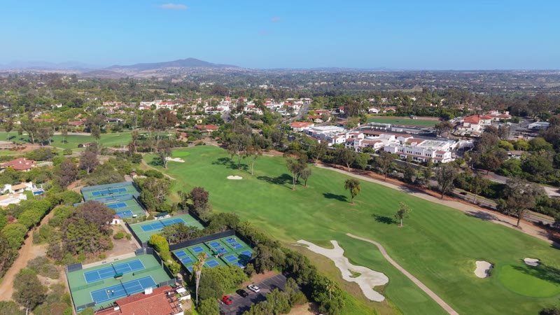 Rancho Santa Fe Aerial Drone View 14