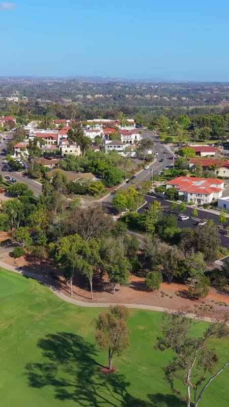 Rancho Santa Fe Aerial Drone View 16 (Vertical)