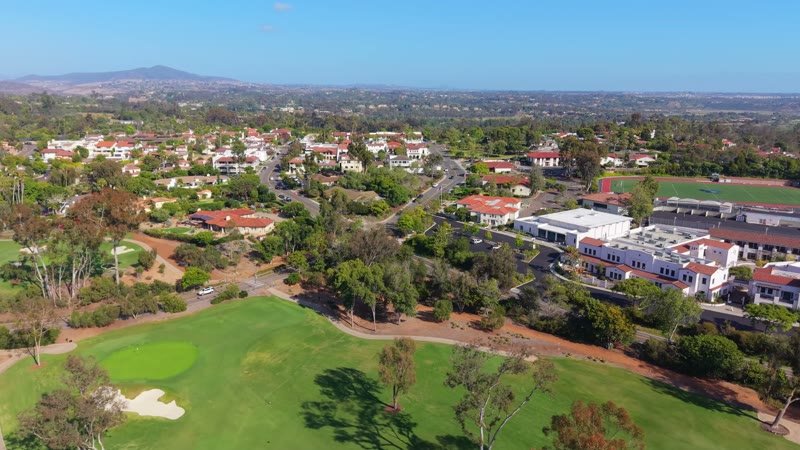 Rancho Santa Fe Aerial Drone View 16